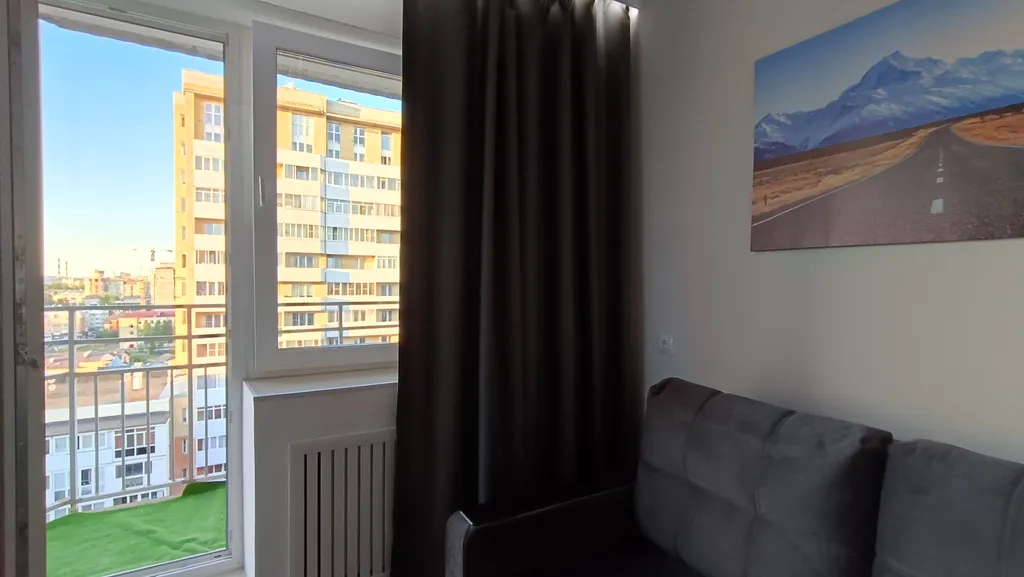 Новая уютная студия на 13 этаже в самом сердце города