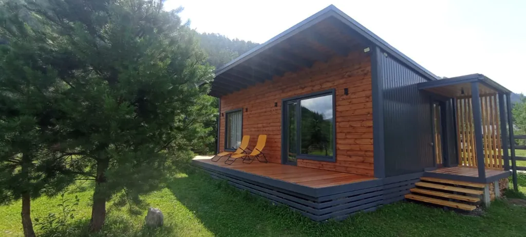 Дом с видом на горы