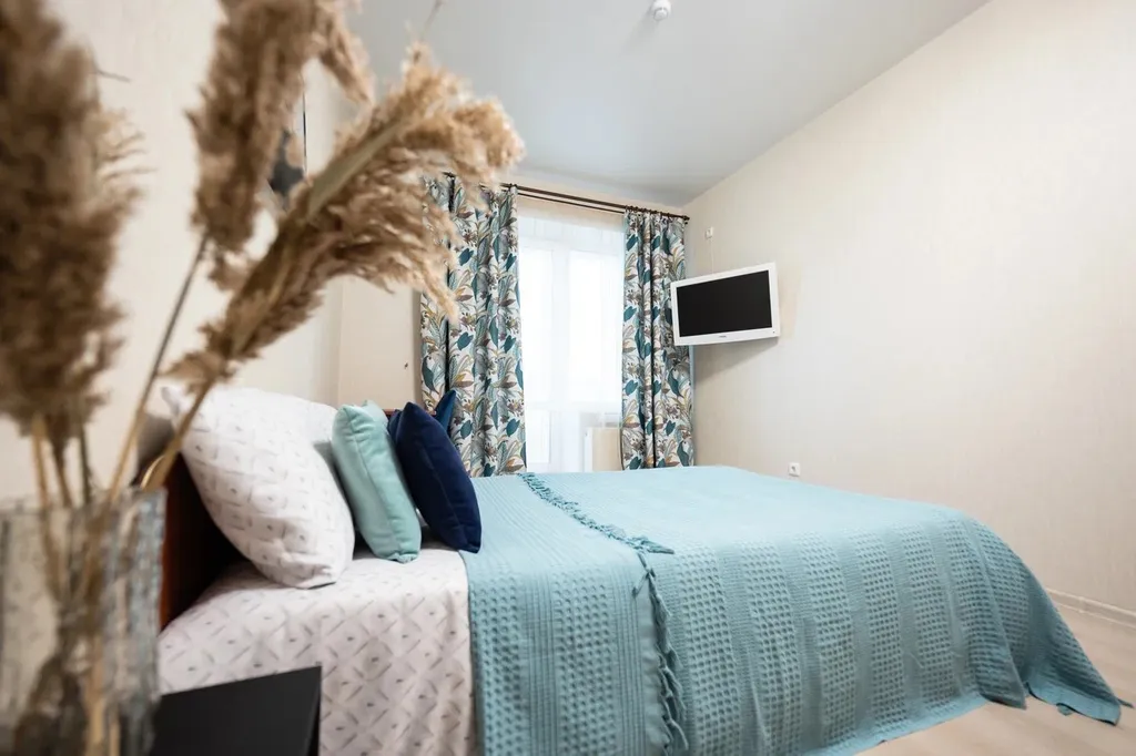 Яркие и современные однокомнатные апартаменты