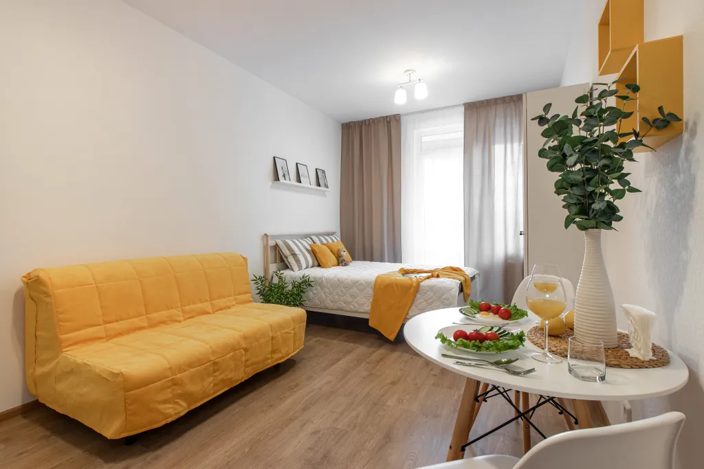 Квартира Квартира Friendly studio рядом с метро Лесная — Санкт-Петербург