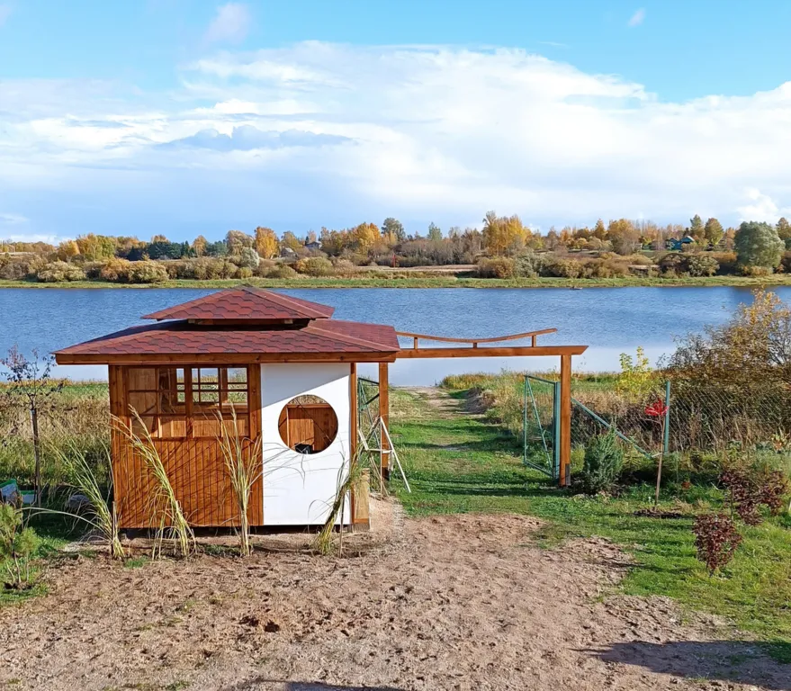 Гостевой дом на берегу реки