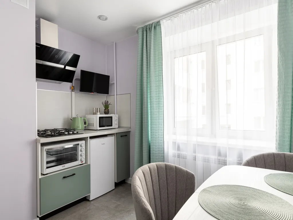 Дизайнерская квартира "Фламинго" рядом с лесом в Зеленогорске