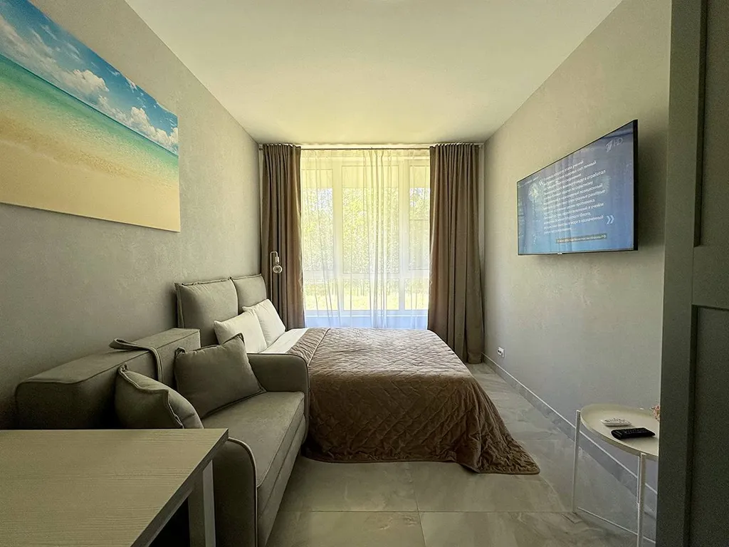 Квартира Студия для 3 Гостей с видом на сосны  в Зеленогорске — аренда посуточно в Зеленогорск