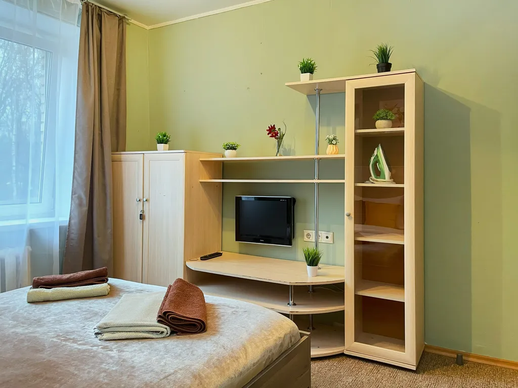 Просторная квартира с раздельными комнатами для 1-6 гостей