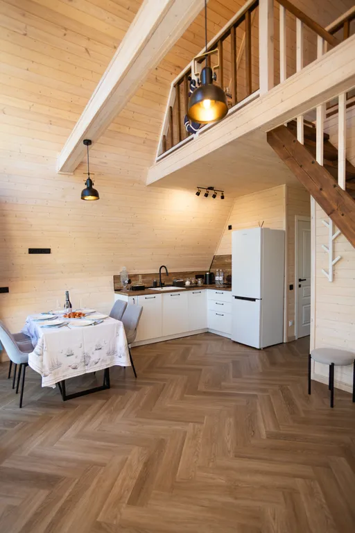 А-Фрейм Морской в новом уютном Глэмпинге в окружении гор. Море, пляж.