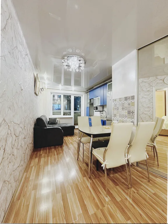 Красивая просторная 3-комнатная квартира с ремонтом