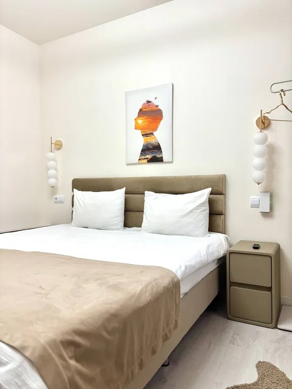 Квартира Квартира Auroom - уютная евродвушка с отдельным входом и парковкой в центре — Ярославль