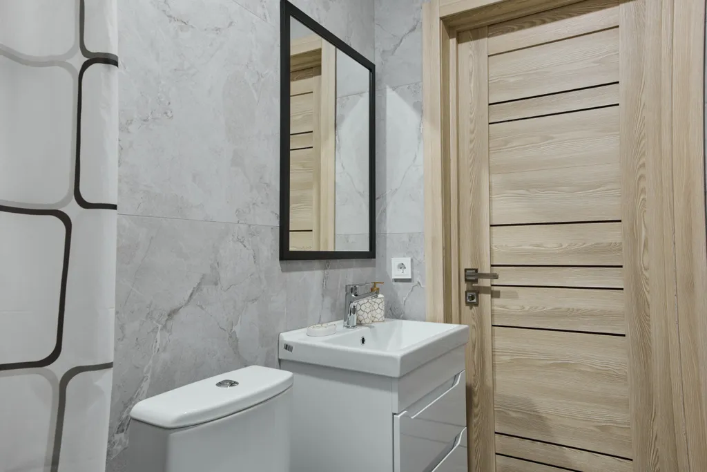 Панорамный двухместный апартамент комфорт с кухней и балконом