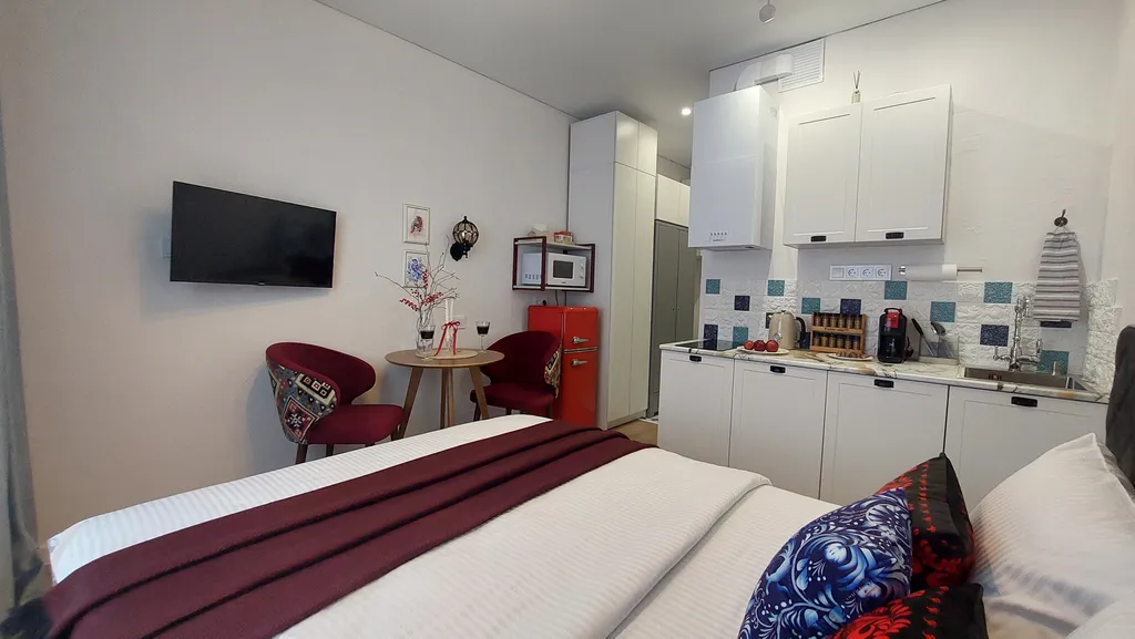 Квартира Квартира Студия Снегири на 2 человека — Шерегеш