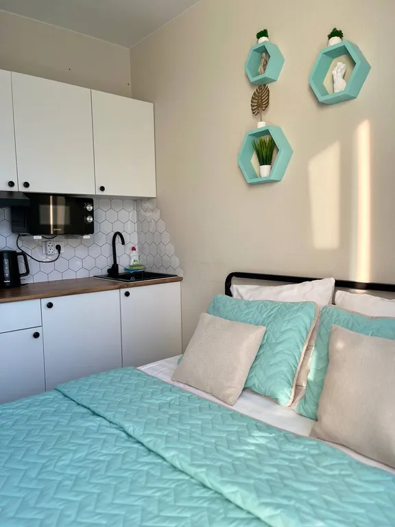 Студия для двоих с панорамным окном