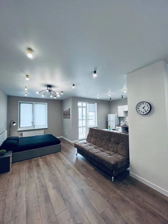 Уютная квартира-студия с видом на реку