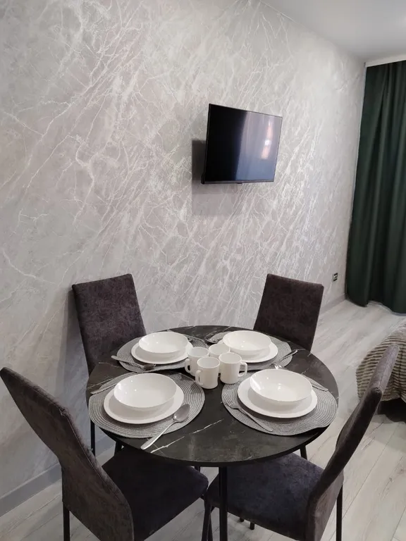 Новая квартира-студия для семейного отдыха и деловых поездок