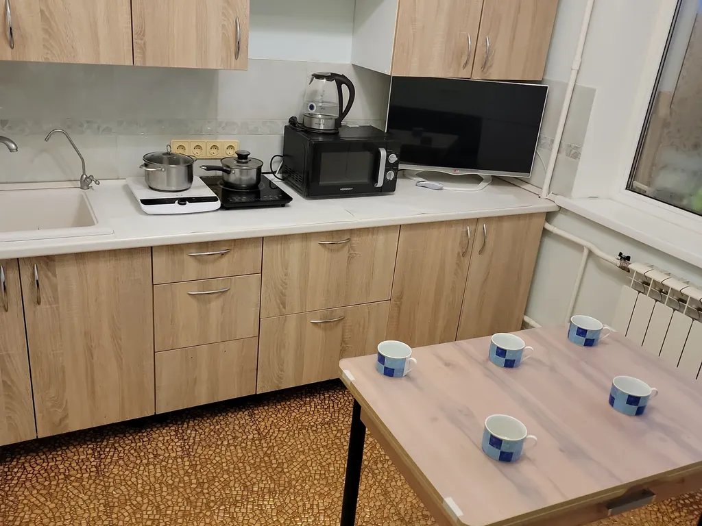 1к квартира на 6 спальных мест, рядом магазины