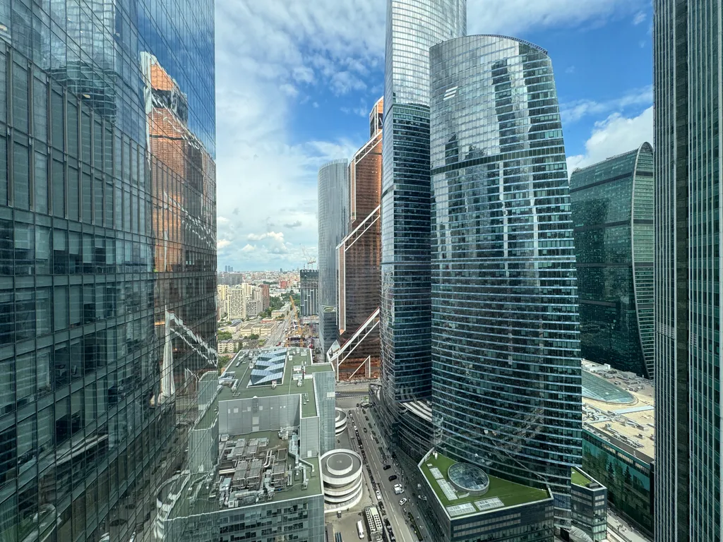 Панорамные апартаменты для 3 гостей в башне ОКО | Москва-Сити