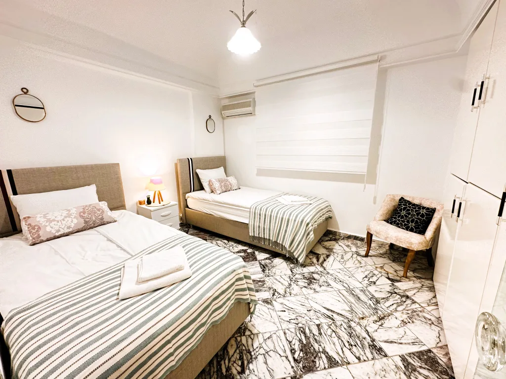 Аланья, квартира со своим бассейном и садом, до моря 7 минут