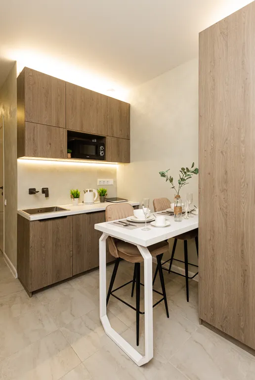 Уютная студия рядом с лесопарком