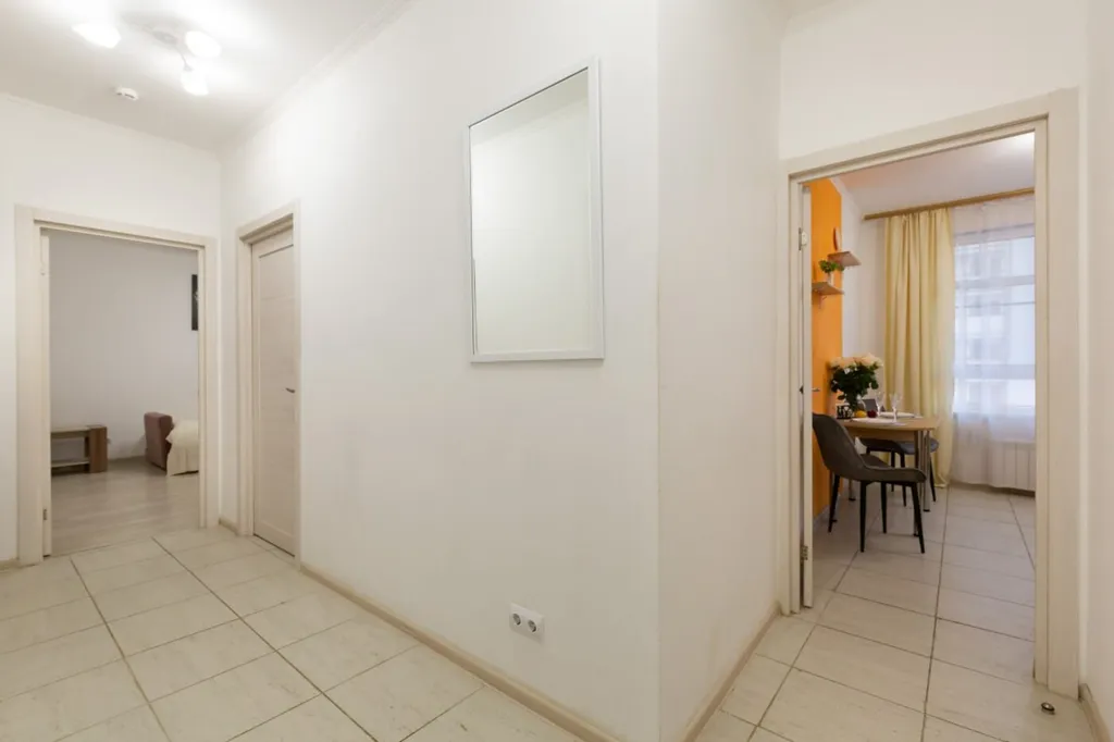 Просторная квартира с кухней-настроением