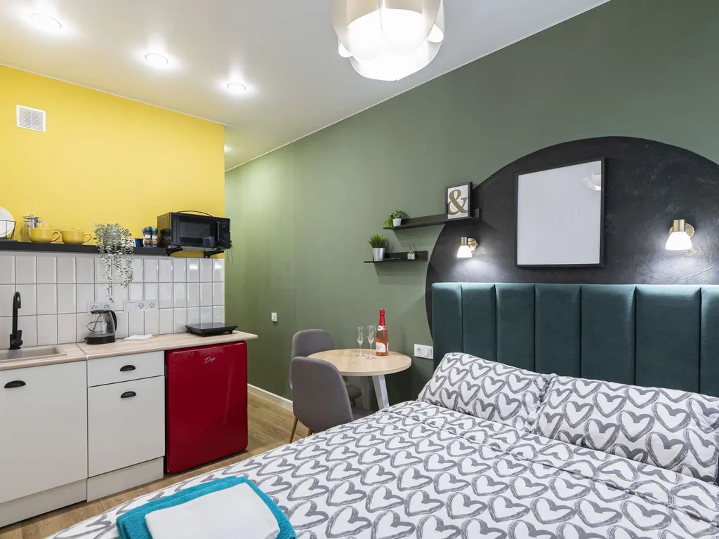 Квартира Гостевая студия Мята в центре города — аренда посуточно в Королёв