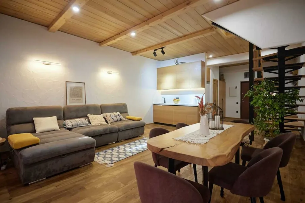 Шале художника с невероятно красивым видом