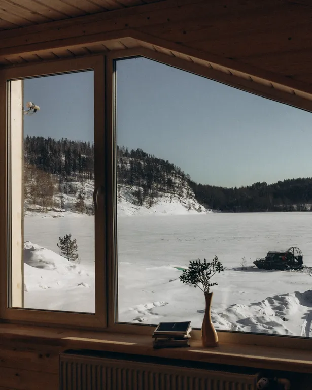 Новый дом из бревна