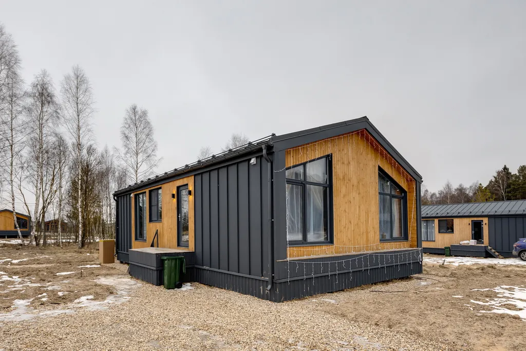 Коттедж Коттедж Уютный барнхаус в экопоселке — Можайск