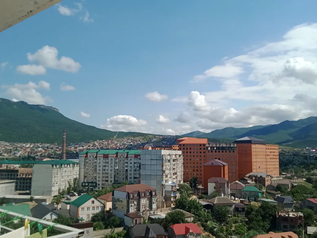 Квартира Квартира с красивым видом на высоте птичьего полета — Махачкала