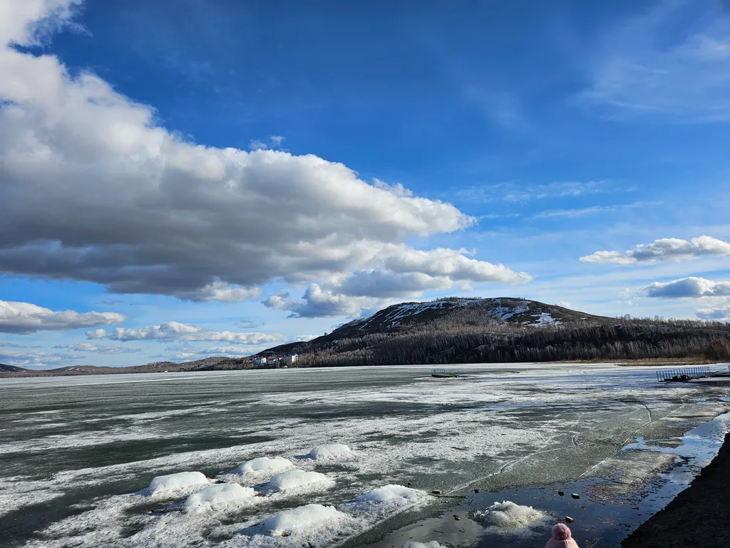 Квартира-студия на озере Банном
