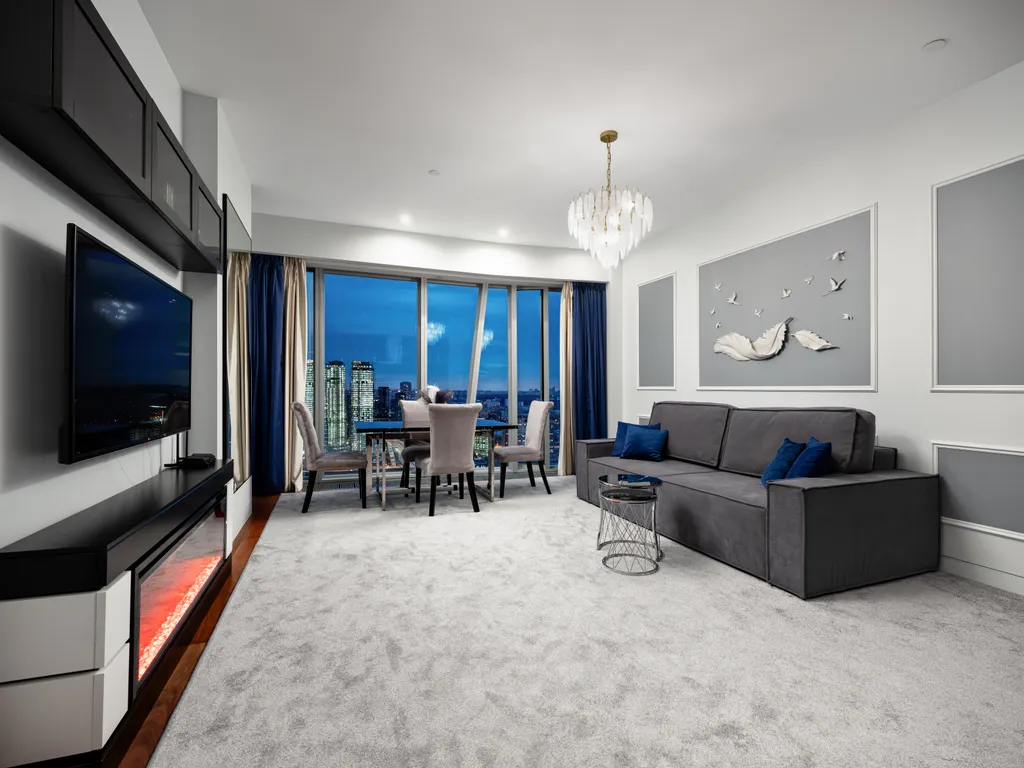 Квартира Красивый апартамент в башне ОКО Москва-сити с видом на город — аренда посуточно в Москва