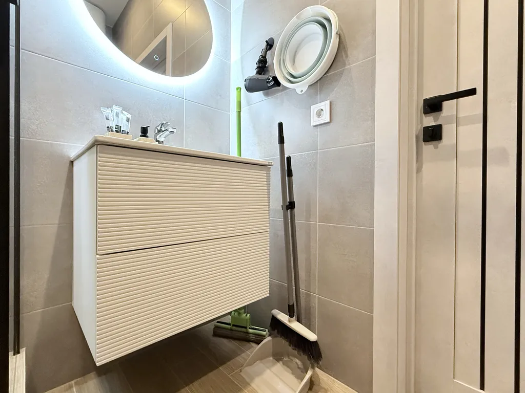 Квартира для семьи в жк с колоннадой и фонтанами