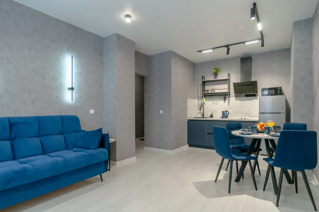 Квартира с дизайнерским ремонтом