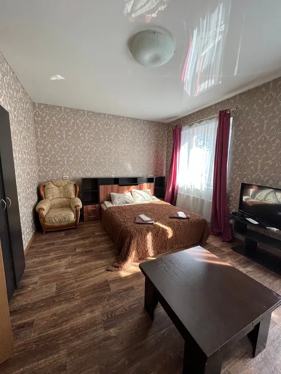 Квартира Большая студия с парковкой и местом для отдыха на территории — аренда посуточно в Мытищи