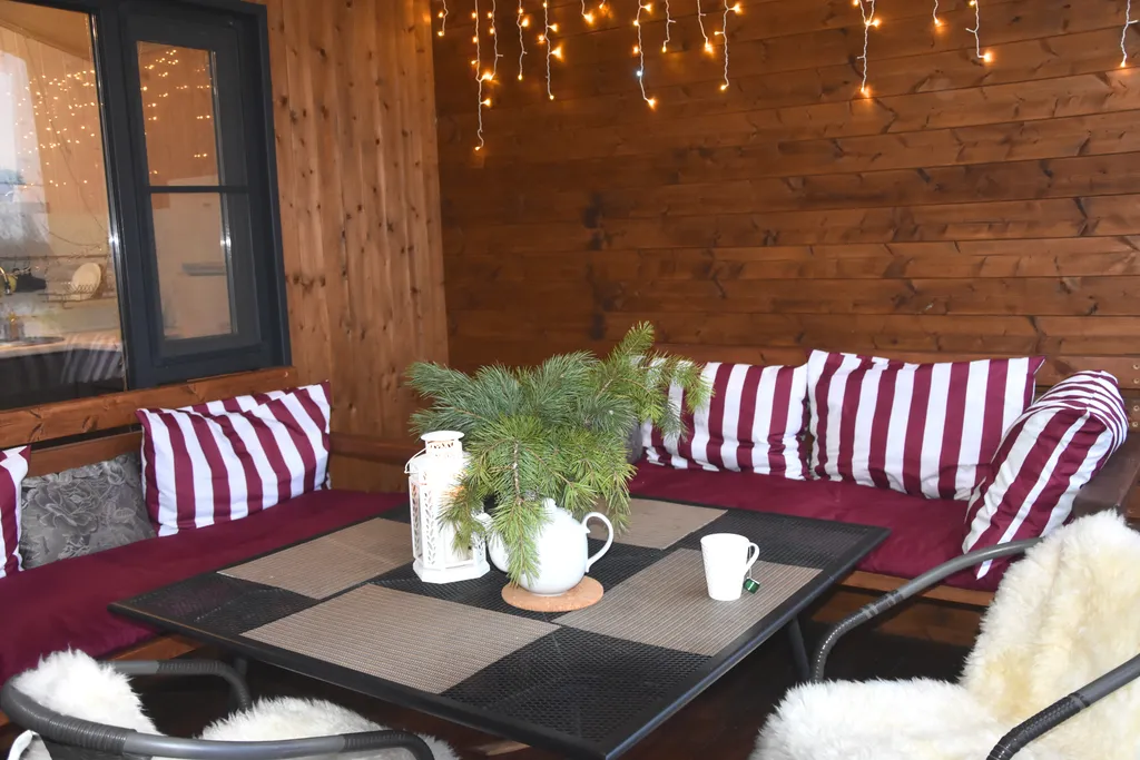 Коттедж Дом на Волге с рубленной баней и банным чаном — Бор