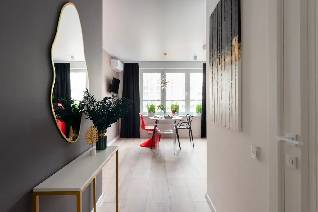 Квартира Квартира Red flat -современный апартамент комфорт класса. — Тюмень