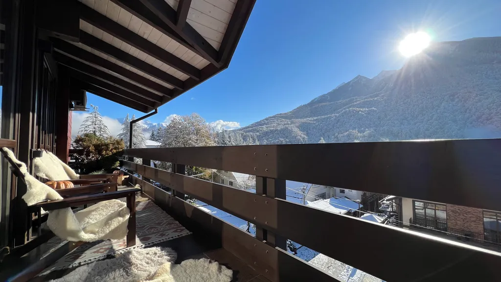 Эксклюзивная квартира в стиле Шале — аренда посуточно в Красная Поляна