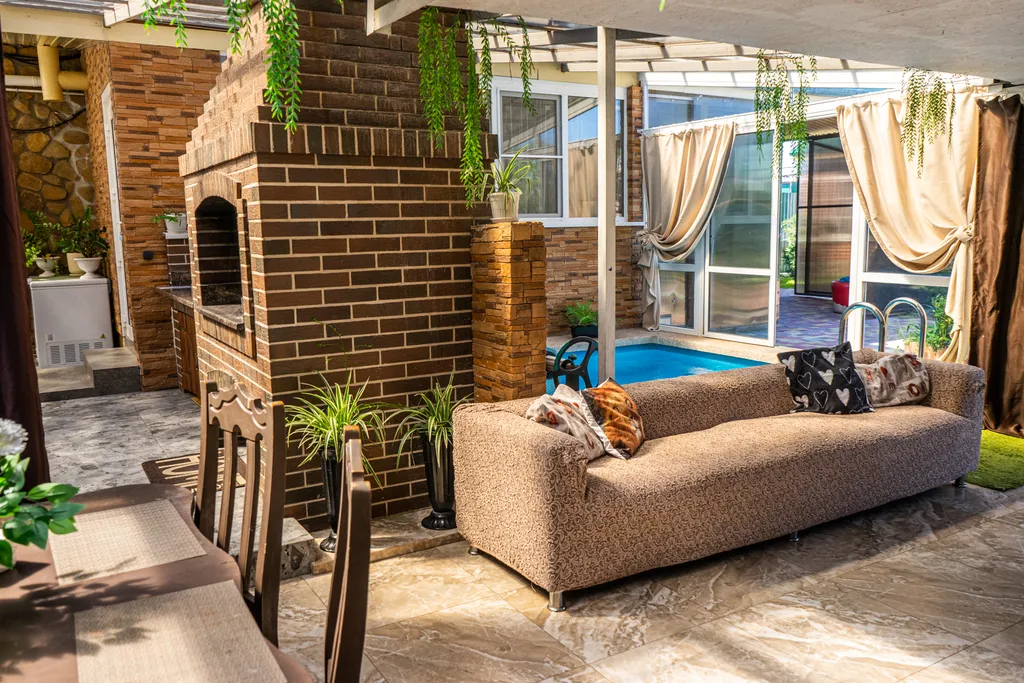 Дом для отдыха с выходом в реку