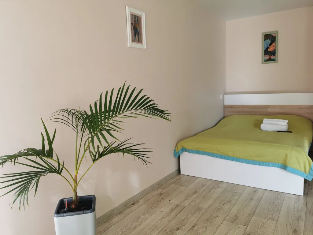 Новая светлая квартира с двумя балконами