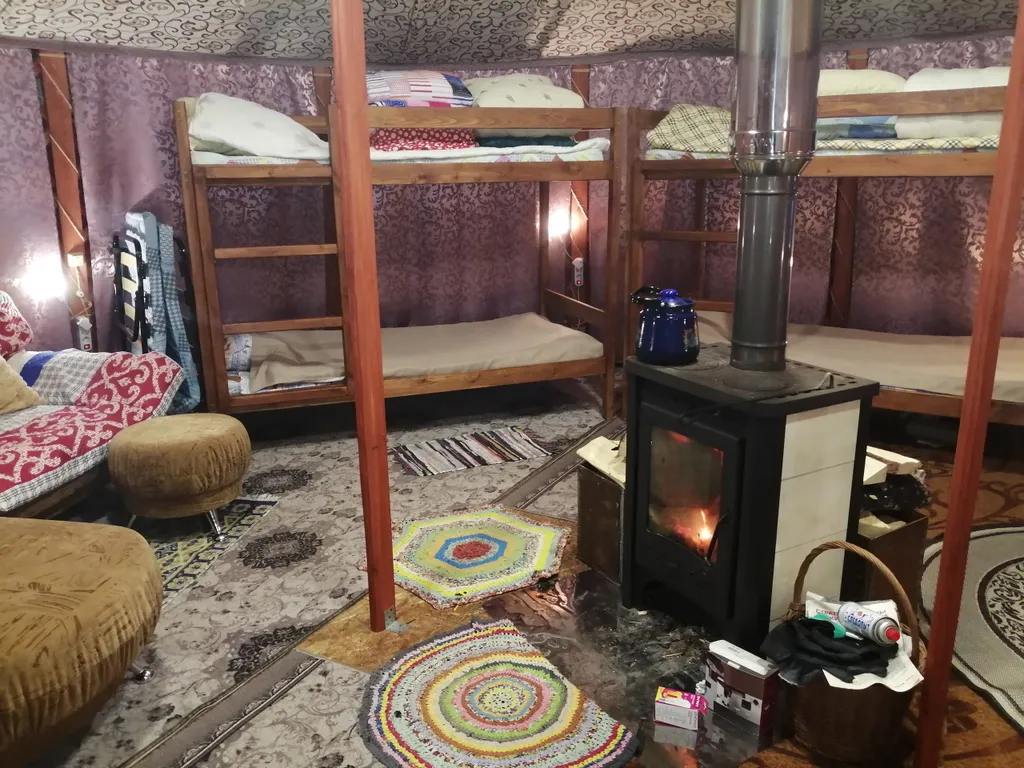 Коттедж Настоящая Монгольская зимняя юрта — аренда посуточно в Кировск