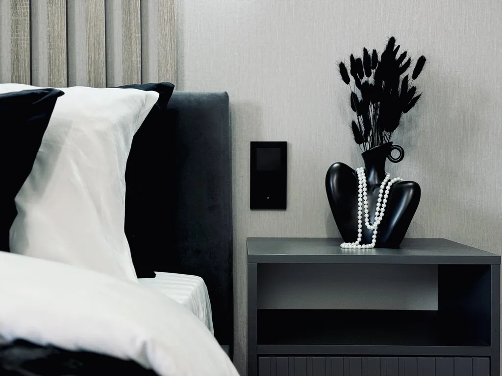 Изящная студия с шикарным видом на мегаполис