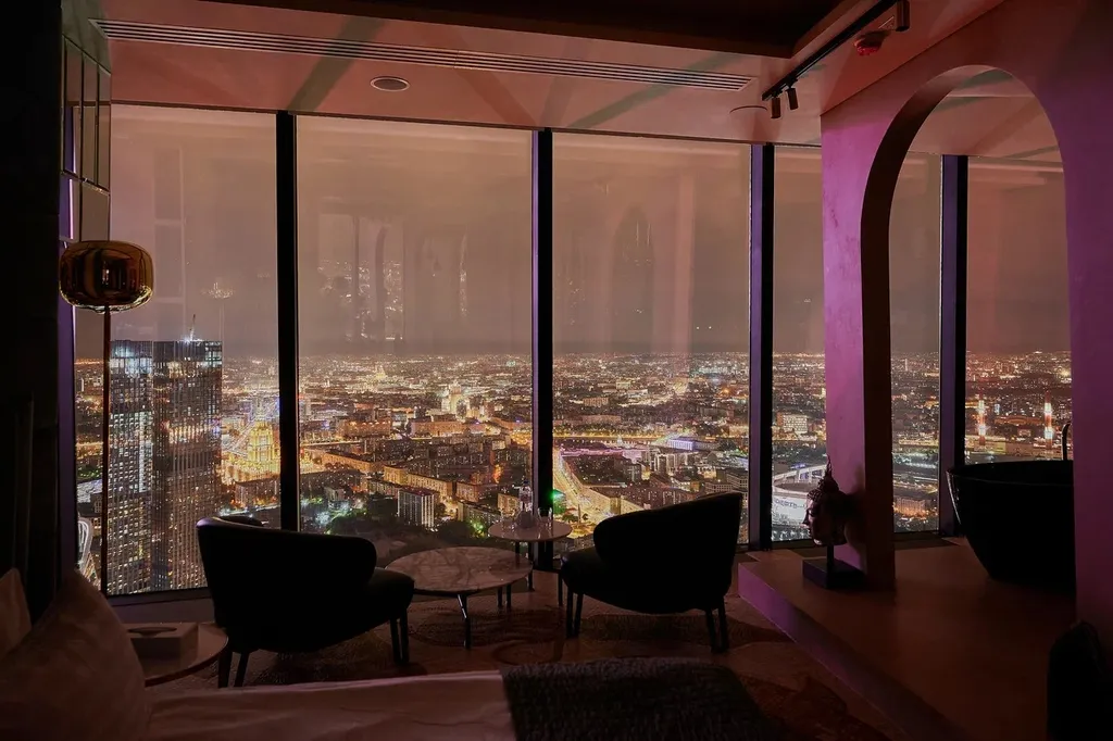 Апартаменты СПА атракцион - 77й этаж Федерация Восток.