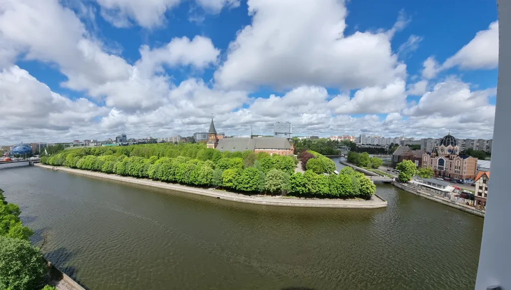 Квартира Просторные апартаменты с панорамой на остров Канта — аренда посуточно в Калининград