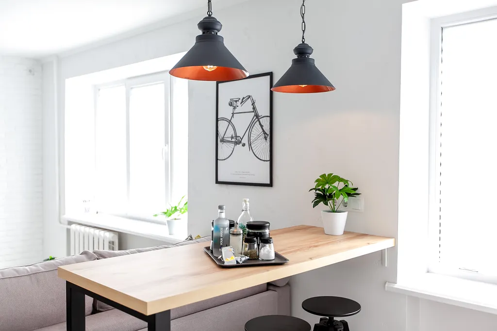 Светлая квартира-студия NINA в скандинавском стиле недалеко от центра