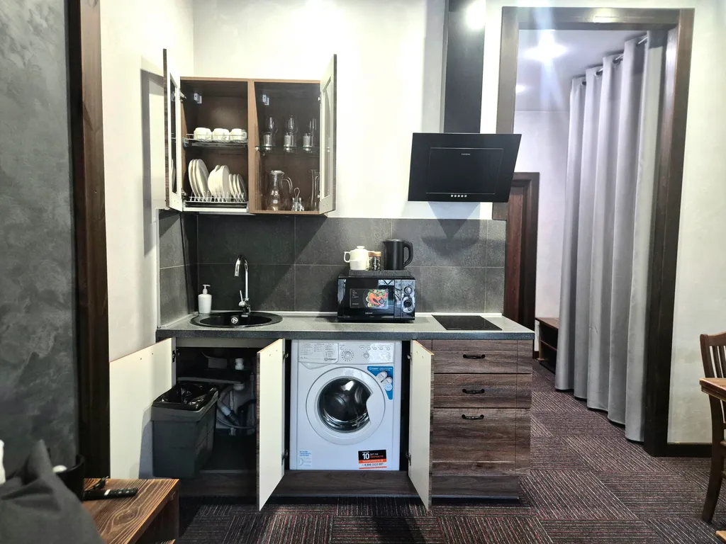 Студия в стиле шале с видом на лес, комфорт достойного вас уровня