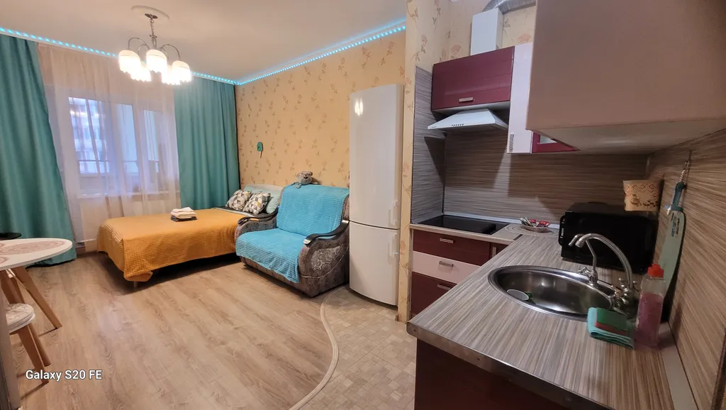 Квартира Квартира Уютная студия на Парке Победы — Санкт-Петербург