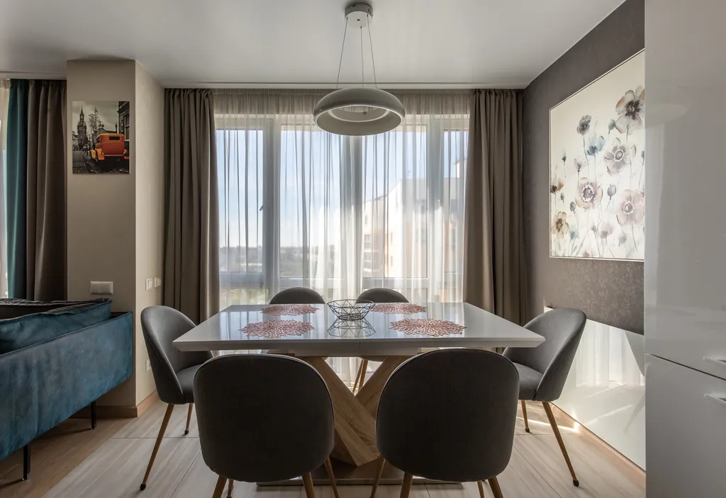 Двухуровневый пентхаус с видом на центр Минска