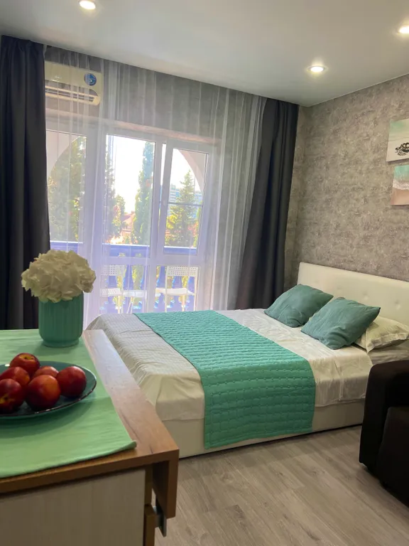 Квартира Квартира Номер с балконом в 5 минутах до моря — Лазаревское