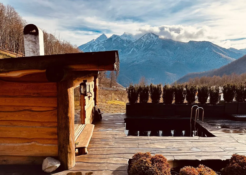 Коттедж Эксклюзивный отдых в шале с захватывающими видами на горы — аренда посуточно в Красная Поляна