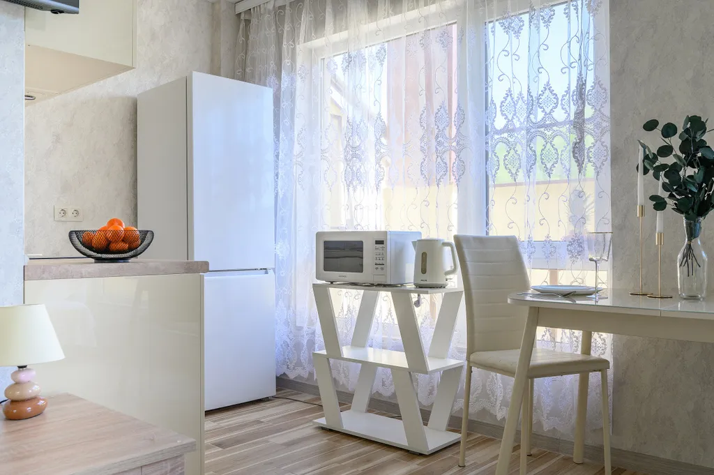 Студия с террасой и видом на горы