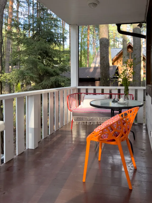 Загородный дом в соснах недалеко от Москвы