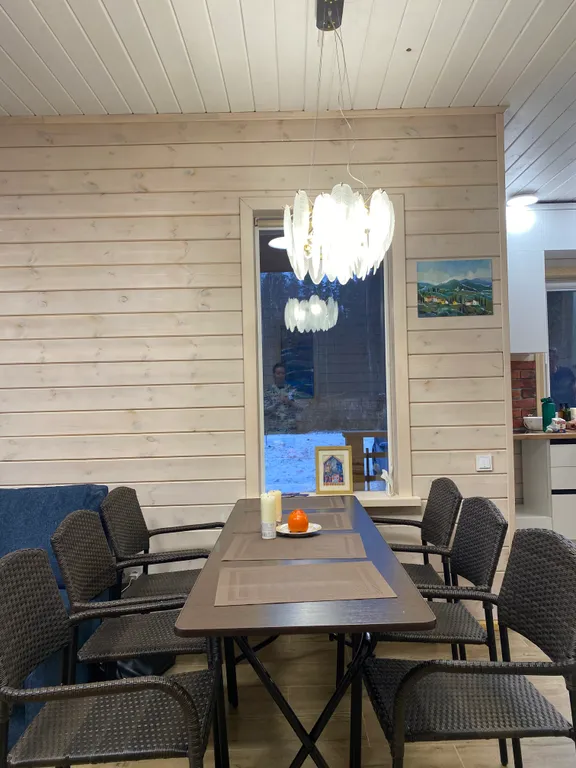 Коттедж Новый дом на Ладоге рядом с пляжем — Приозерск