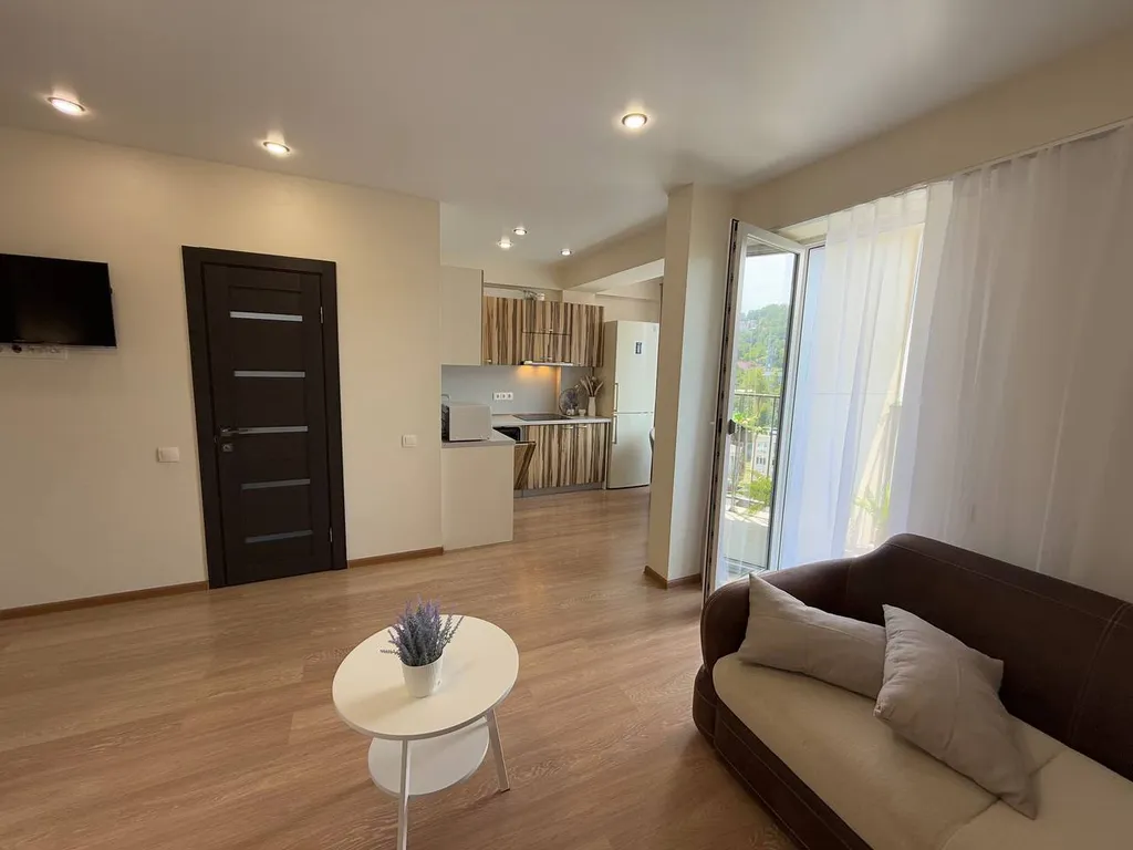 Просторная студия Восход для всей семьи с видом на море